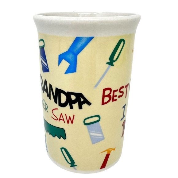 Novelty Coffee Mug Cup Best GrandPa I Ever Saw Unbranded 5 Inch by 3 inch - Picture 2 of 8